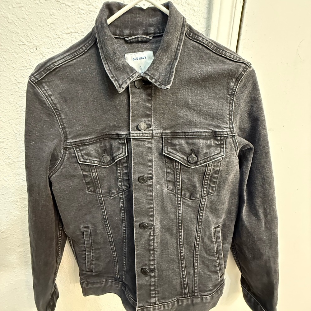 Old Navy Gray Lightweight Shirt Jacket